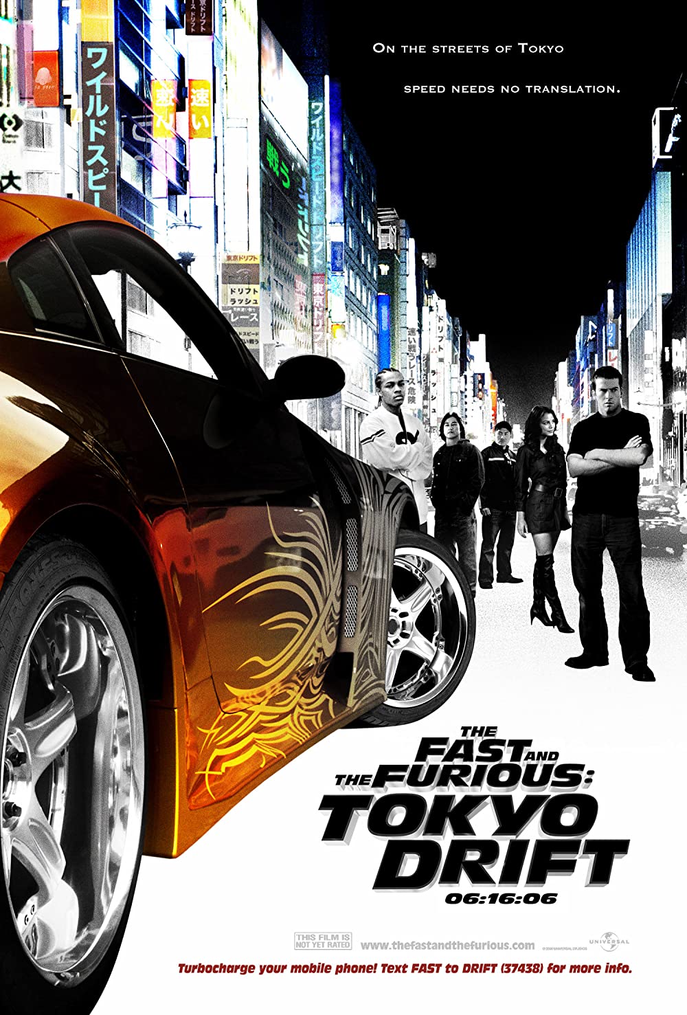 The Fast and the Furious Tokyo Drift 2006 Hindi ORG Dual Audio 720p BluRay 1GB ESub Download