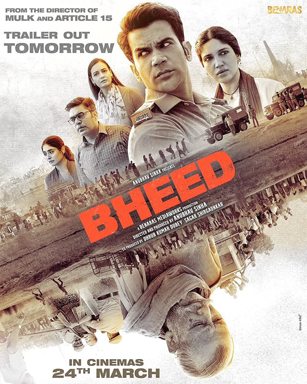 Bheed 2023 Hindi Movie 350MB NF HDRip ESub 480p Download