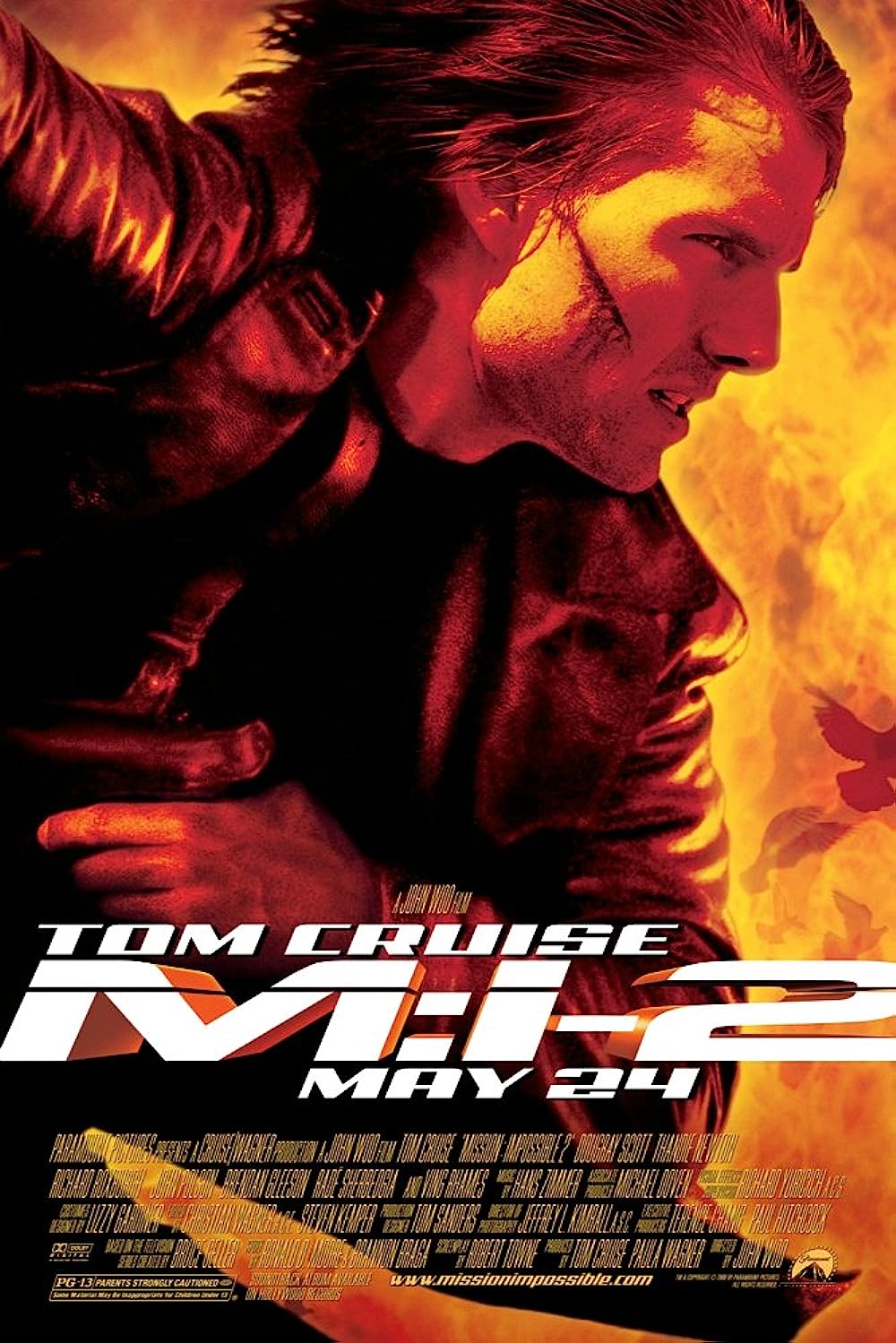 Mission Impossible 2 2000 Hindi ORG Dual Audio 400MB BluRay 480p ESub