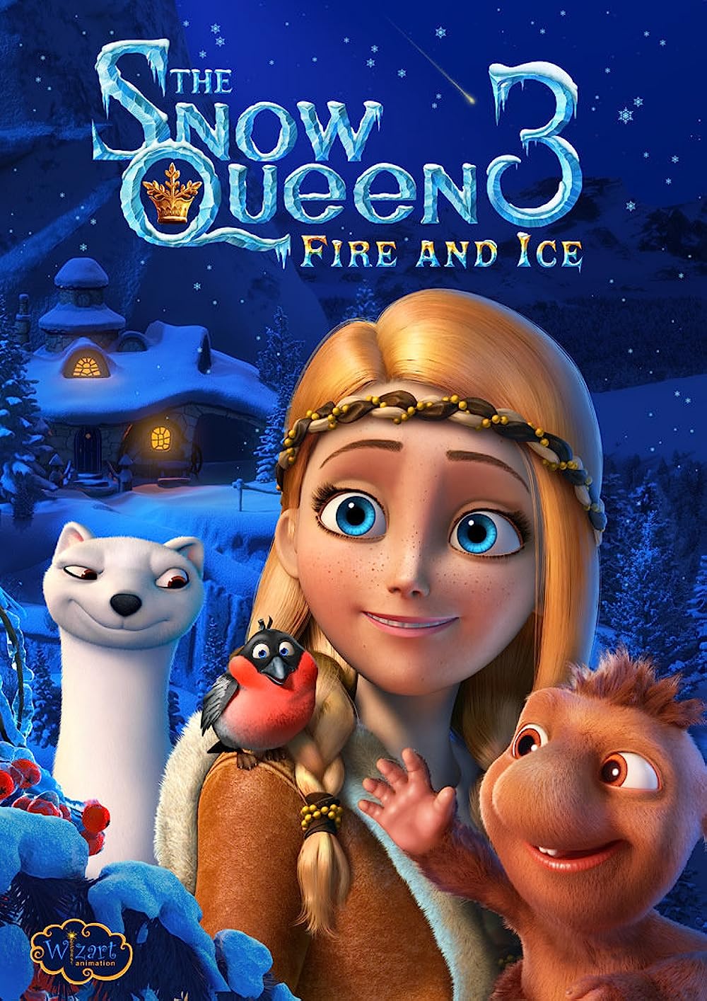 The Snow Queen 3 Fire and Ice 2016 Hindi ORG Dual Audio 300MB BluRay 480p ESub