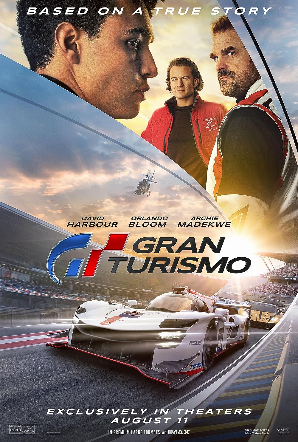 Gran Turismo 2023 Hindi (Clean) Dual Audio 720p HDTS 1.1GB Download