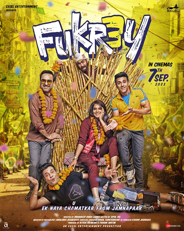 Fukrey 3 2023 Hindi Movie 1080p 720p 480p PreDVDRip Download