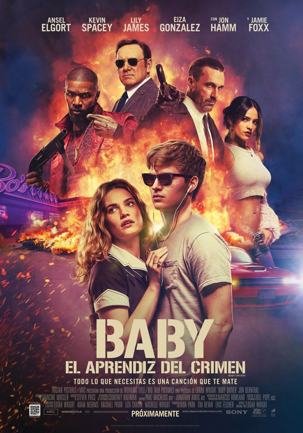 Baby Driver 2017 BluRay Hindi ORG Dual Audio Full Movie Download 1080p 720p 480p ESubs