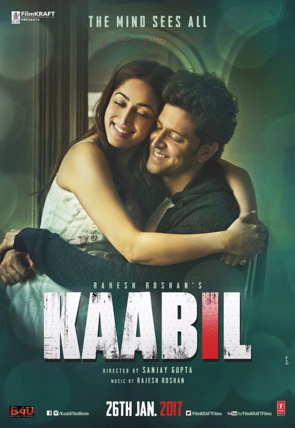 Kaabil 2017 Hindi Full Movie 350MB NF HDRip ESub 480p Download