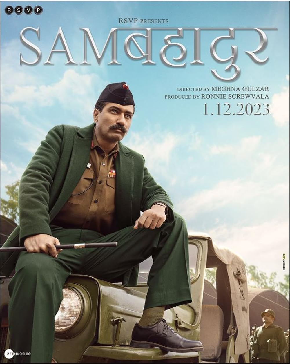 Sam Bahadur 2023 Hindi 550MB PreDVDRip 480p Download